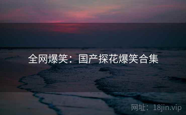 全网爆笑：国产探花爆笑合集