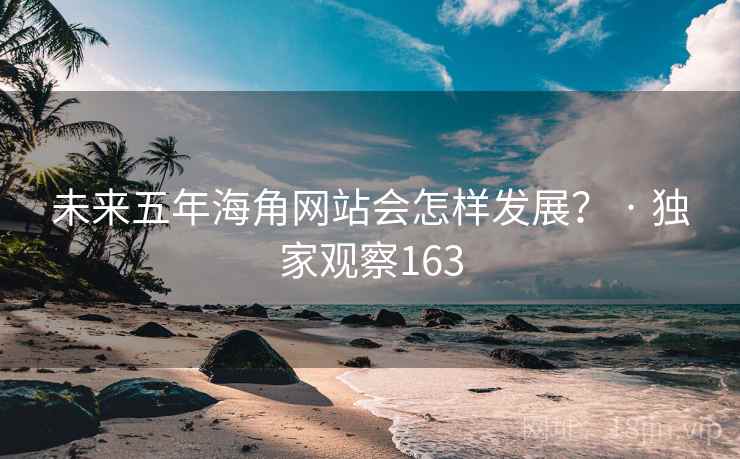 未来五年海角网站会怎样发展？ · 独家观察163