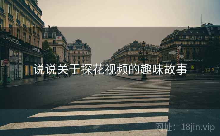说说关于探花视频的趣味故事